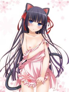 黒猫のエロ画像（俺の妹がこんなに可愛いわけがない）52