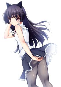 黒猫のエロ画像（俺の妹がこんなに可愛いわけがない）53