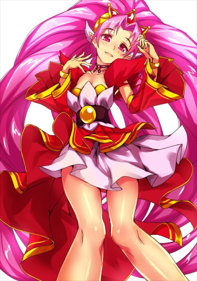 快楽に堕ちそうになってるアヘ顔の紅城トワ抜けるエロ画像！【プリキュア】