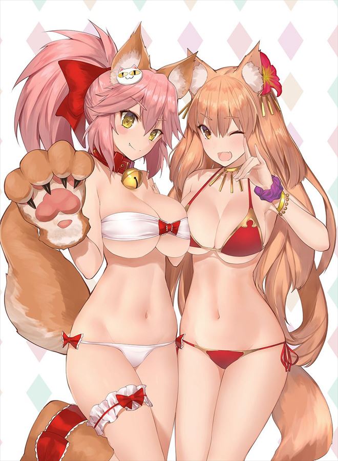 鈴鹿御前のどエロい二次エロ画像がいっぱいおっぱい！【Fate Grand Order】