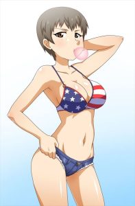 ナオミのエロ画像（ガールズ&パンツァー）18