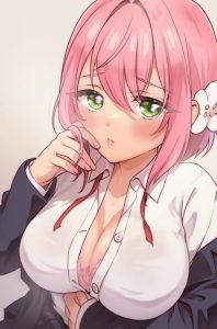 花園羽香里のエロ画像（君のことが大大大大大好きな100人の彼女）24