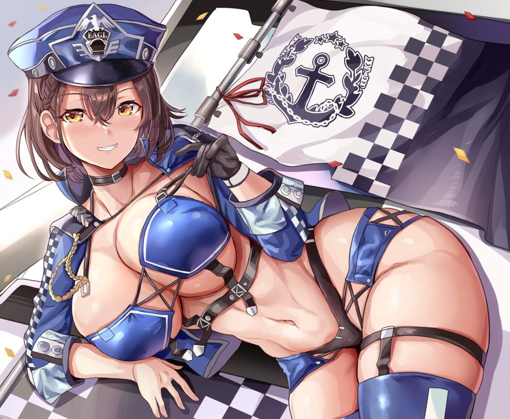 ボルチモアの悩殺必死のセクシーポーズのエロ画像！【アズールレーン】