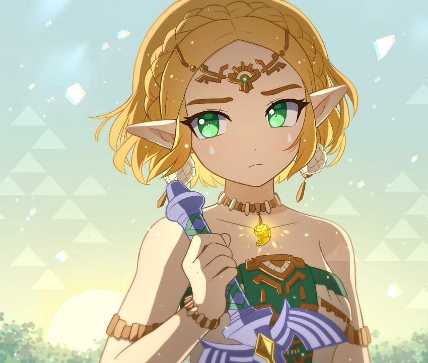 【ゼルダの伝説】ゼルダ姫の壁紙(PC・スマホ)にできそうな高画質なエロ画像