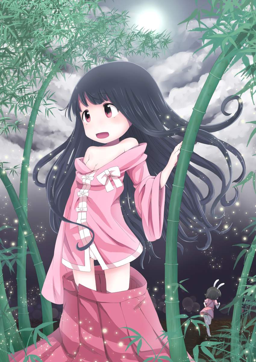 【東方Project】蓬莱山輝夜の壁紙(PC・スマホ)にできそうな高画質なエロ画像