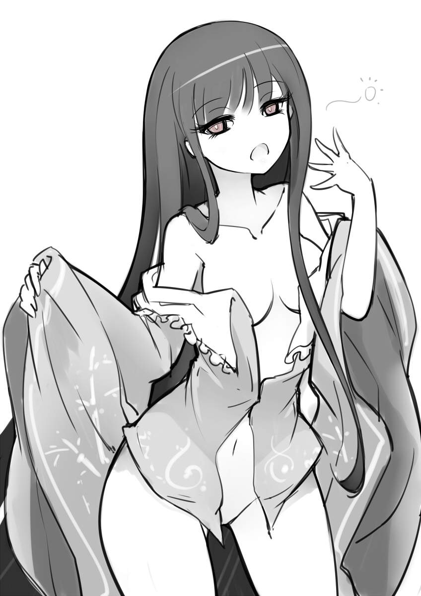 【東方Project】蓬莱山輝夜の壁紙(PC・スマホ)にできそうな高画質なエロ画像