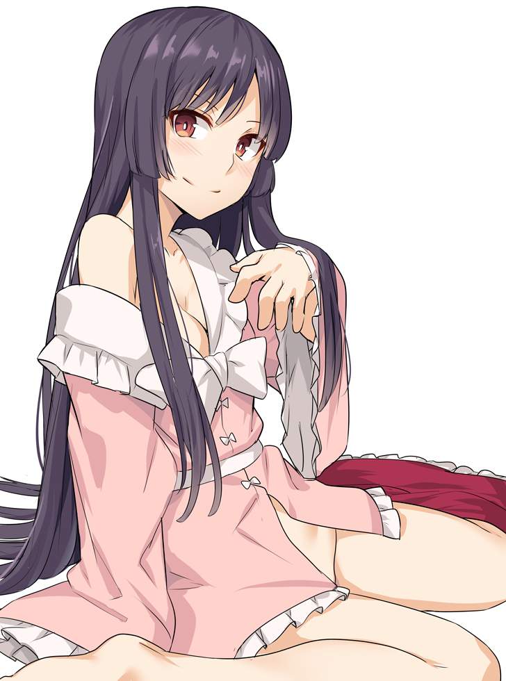 【東方Project】蓬莱山輝夜の壁紙(PC・スマホ)にできそうな高画質なエロ画像