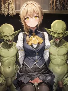 受付嬢のエロ画像（モンスターハンター）16