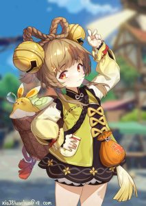 ヨォーヨのエロ画像（原神）16