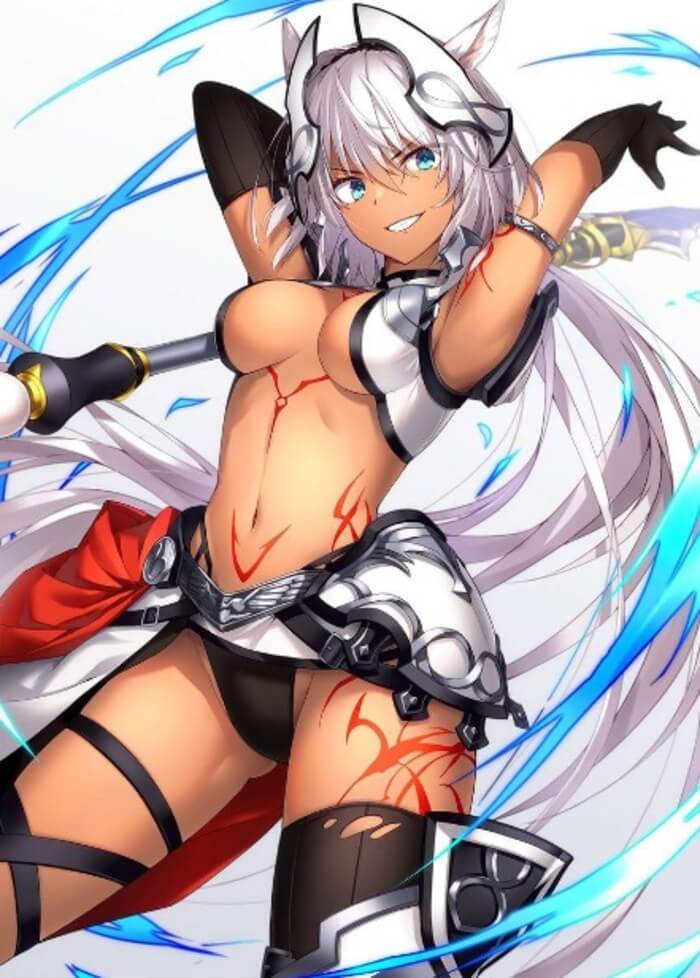 【Fate Grand Order】カイニスのイキ顔になってるドエロい抜ける画像