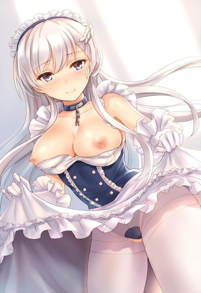 【アズールレーン】こんな超絶エッロエロなベルファストの抜ける二次エロ画像があったのか？！