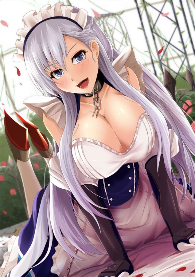 【アズールレーン】こんな超絶エッロエロなベルファストの抜ける二次エロ画像があったのか？！