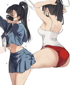 スケバンのエロ画像（ブルーアーカイブ）11