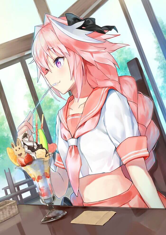 アストルフォのおっぱいを好き放題ヤリ放題な二次エロ画像【Fate Grand Order】