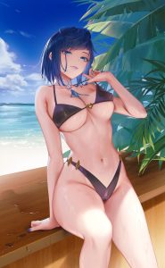 夜蘭のエロ画像（原神）1