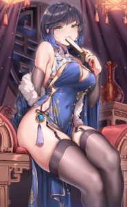 夜蘭のエロ画像（原神）4