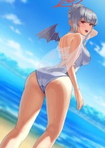 黒舘ハルナのエロ画像（ブルーアーカイブ）44