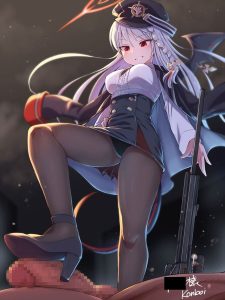 黒舘ハルナのエロ画像（ブルーアーカイブ）53