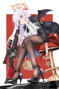 黒舘ハルナのエロ画像（ブルーアーカイブ）59