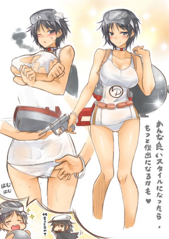 【エロ画像】まるゆとエッチする妄想をしたときにありがちな展開！(艦隊これくしょん)