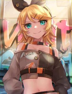 鏡音リンのエロ画像（ボーカロイド）8