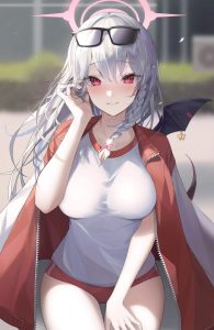黒舘ハルナのエロ画像（ブルーアーカイブ）23