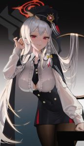 黒舘ハルナのエロ画像（ブルーアーカイブ）34