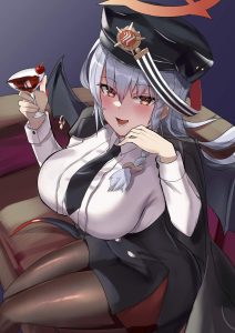 黒舘ハルナのエロ画像（ブルーアーカイブ）36