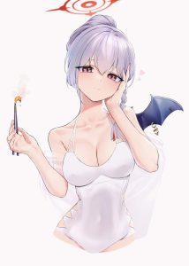 黒舘ハルナのエロ画像（ブルーアーカイブ）2