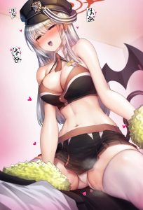 黒舘ハルナのエロ画像（ブルーアーカイブ）12
