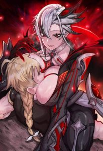 アルレッキーノのエロ画像（原神）49