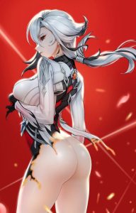 アルレッキーノのエロ画像（原神）54