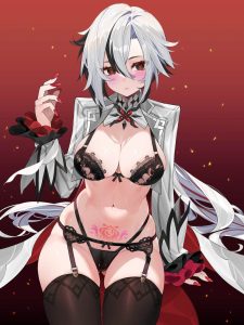 アルレッキーノのエロ画像（原神）56