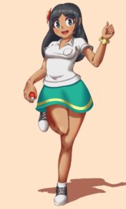 ミニスカートのエロ画像（ポケットモンスター）23