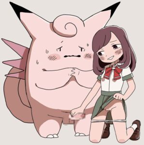 ミニスカートのエロ画像（ポケットモンスター）26