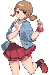 ミニスカートのエロ画像（ポケットモンスター）38