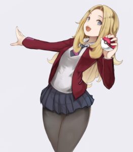 ミニスカートのエロ画像（ポケットモンスター）2
