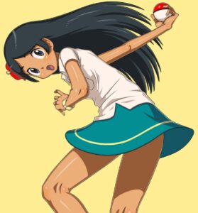 ミニスカートのエロ画像（ポケットモンスター）10