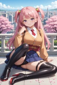 桜森真帆のエロ画像（クラスの大嫌いな女子と結婚することになった。）38