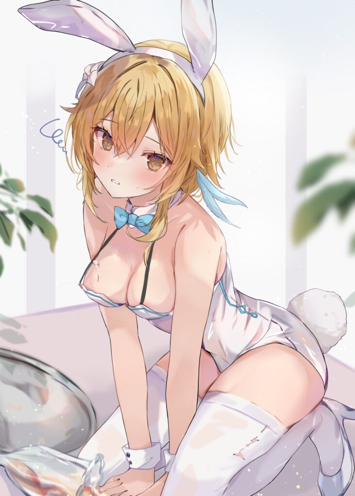 【原神】声優さんのエロボイスに合わせて鑑賞したい蛍の抜けるエロ画像