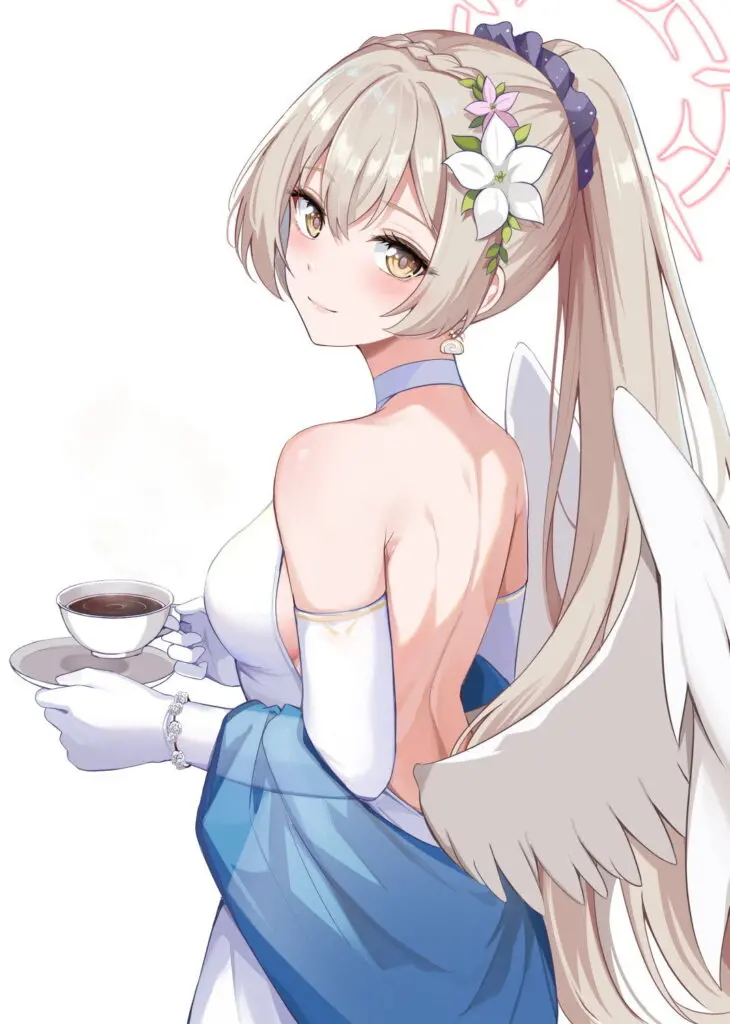 桐藤ナギサのどエロい二次エロ画像がいっぱいおっぱい！【ブルーアーカイブ】