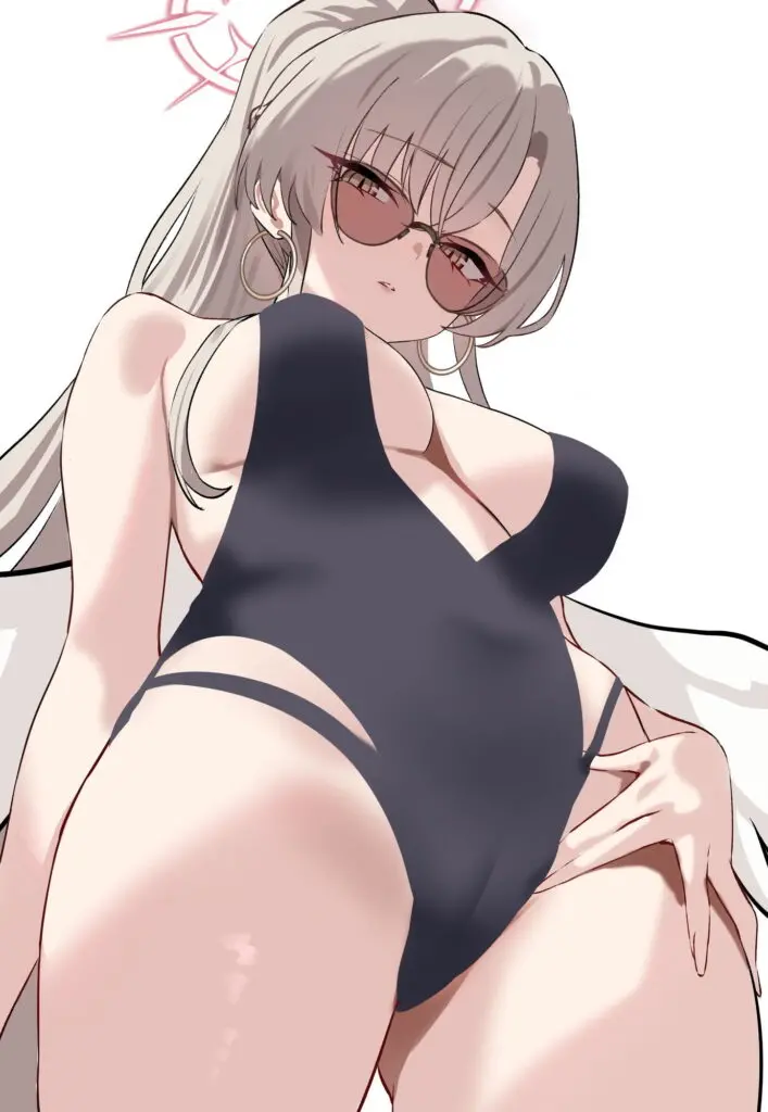 桐藤ナギサのどエロい二次エロ画像がいっぱいおっぱい！【ブルーアーカイブ】