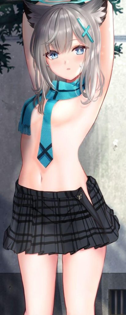 【ブルーアーカイブ】砂狼シロコの無料(フリー)の二次エロ画像集