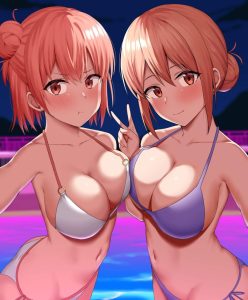 由比ヶ浜結衣のエロ画像（やはり俺の青春ラブコメはまちがっている。）22