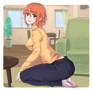 由比ヶ浜結衣のエロ画像（やはり俺の青春ラブコメはまちがっている。）36