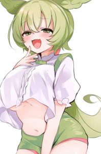 ずんだもんのエロ画像（VOICEVOX）6