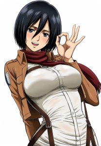ミカサのエロ画像（進撃の巨人）43