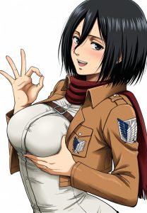 ミカサのエロ画像（進撃の巨人）46