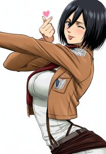 ミカサのエロ画像（進撃の巨人）49