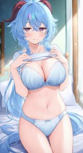 甘雨のエロ画像（原神）9